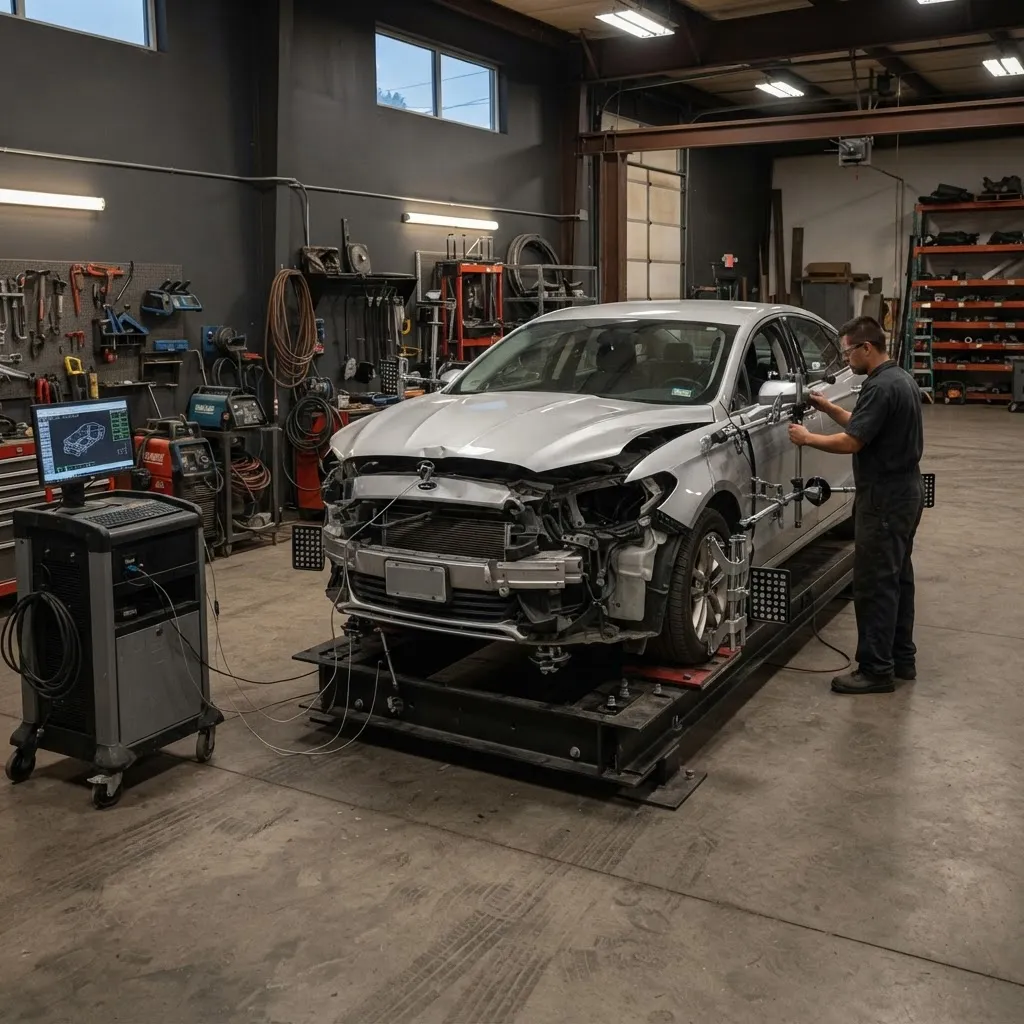 Frame and structural repair at Legacy Collision Center